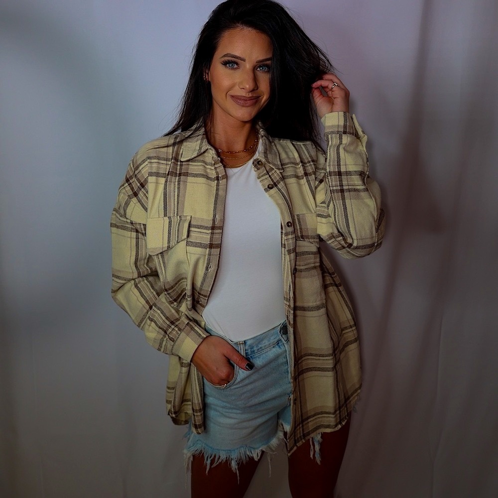 Plaid Button Up - Picture 5 of 6